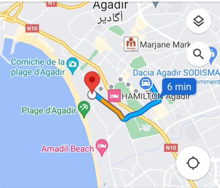Appartamento Hobbiton Agadir Esterno foto